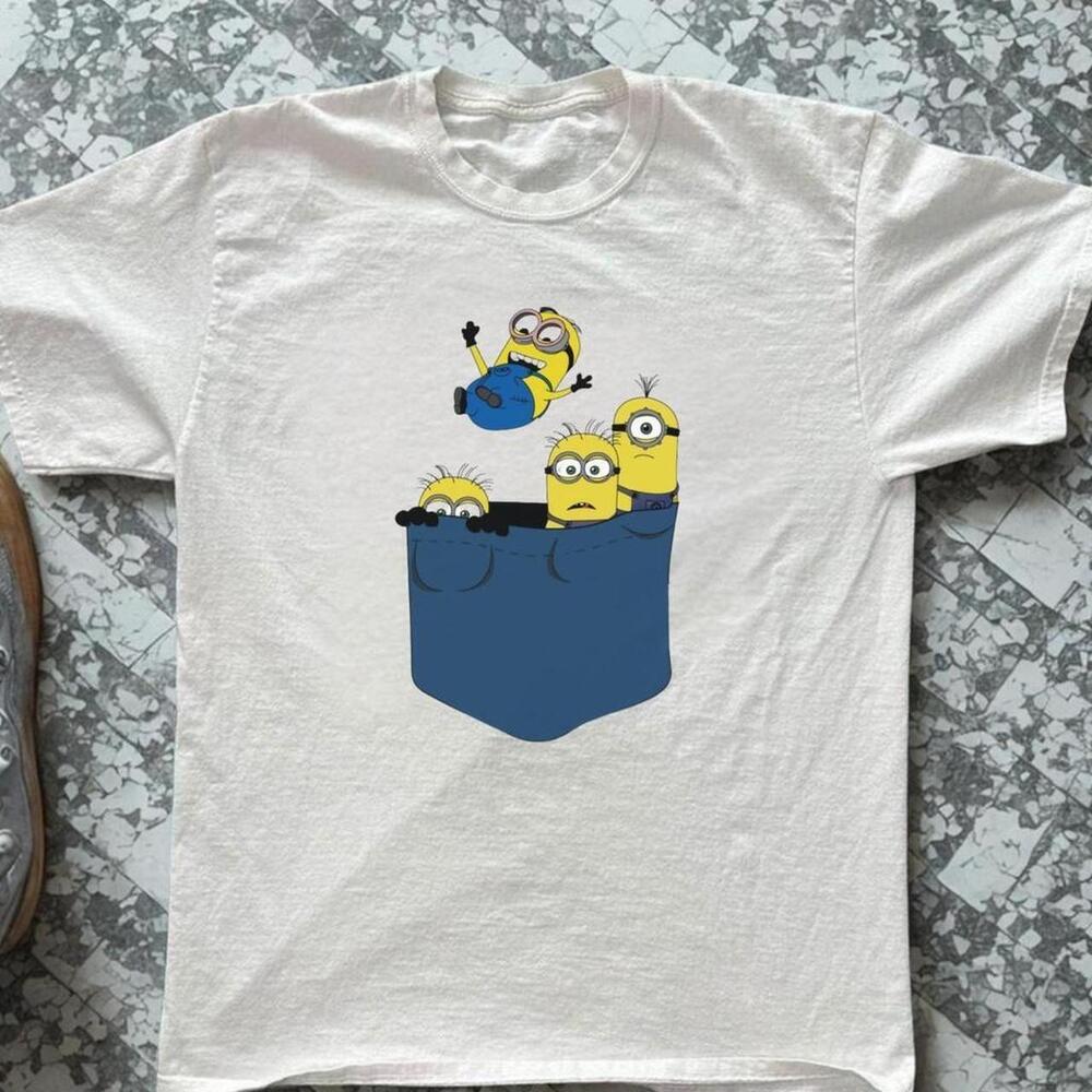 Gildan Minions In Pocket Graphic Tee